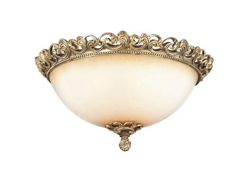 Изображение товара Настенно-потолочный светильник ODEON LIGHT 2431/3C бронза хрусталь 3х60W