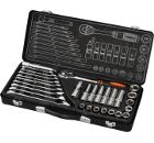 Набор торцевых головок с принадлежностями в пластиковом кейсе, 30 предметов КРАТОН TS-01