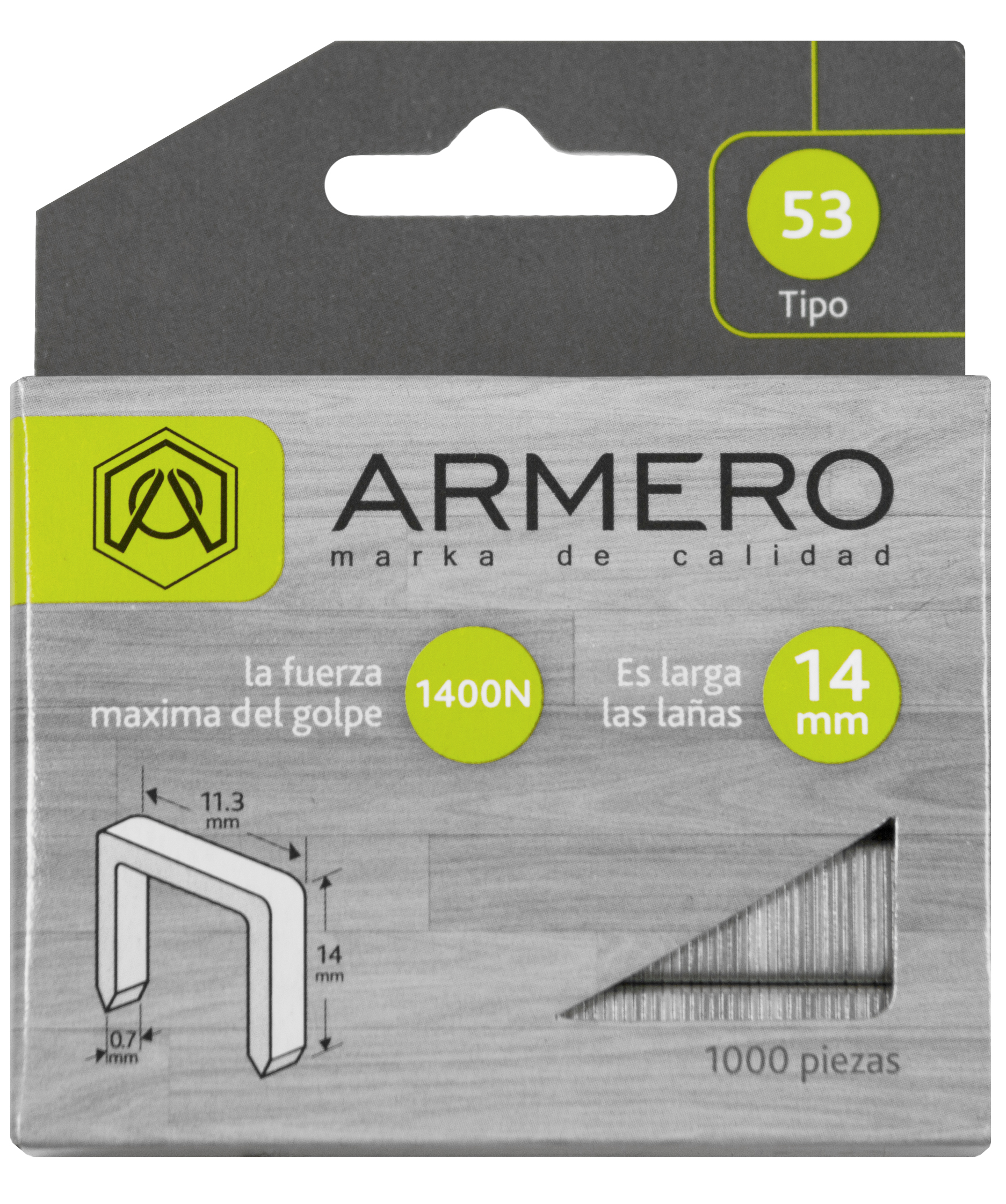 

Скобы для степлера Armero Ap12/010