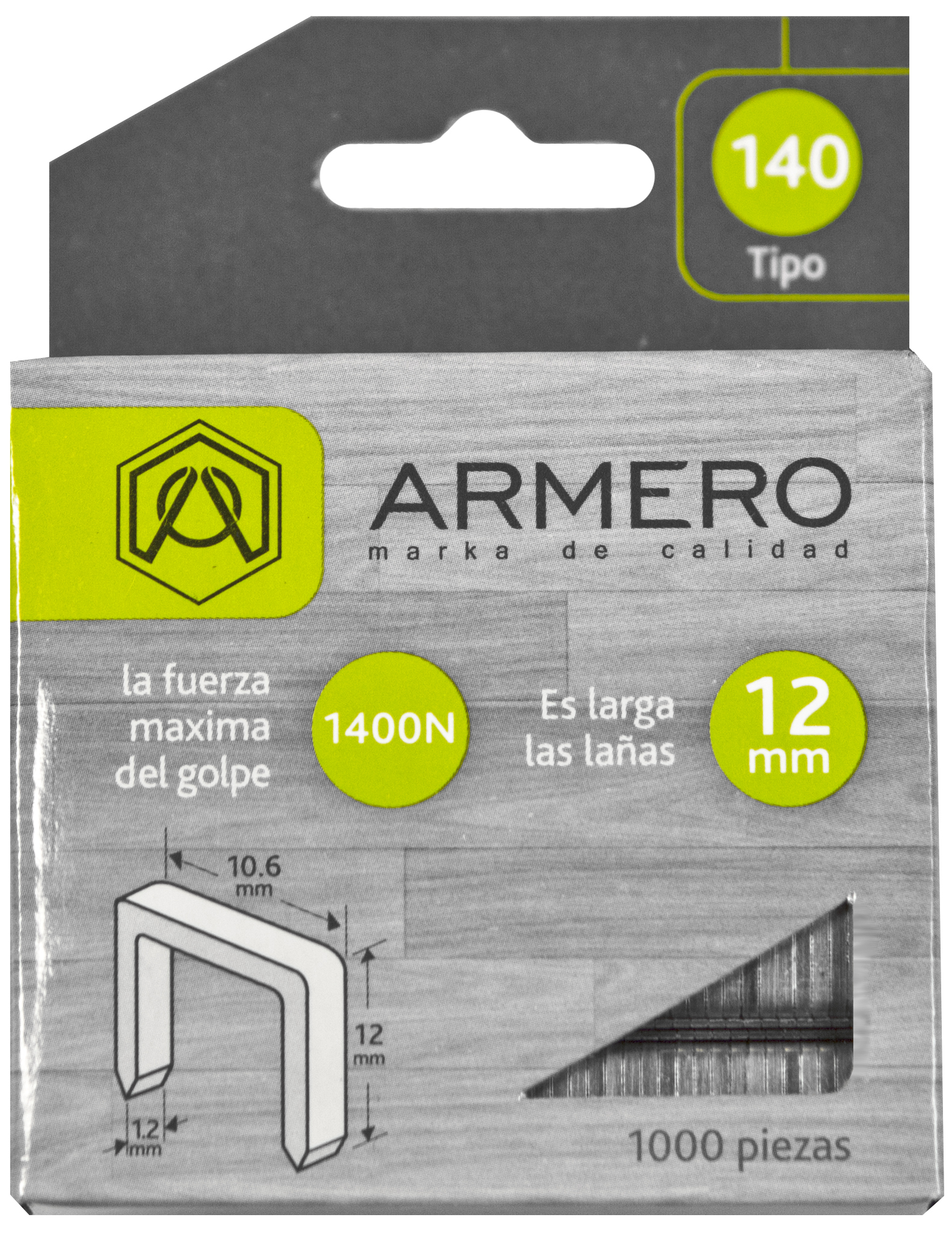 

Скобы для степлера Armero Ap12/013