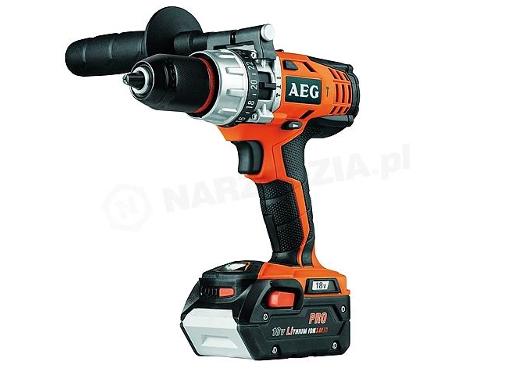 Изображение товара Аккумуляторная дрель AEG BSB 18 Li-302C мощная профессиональная с ударом и аккумуляторами в кейсе