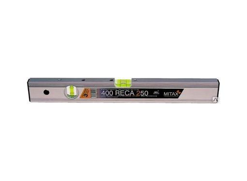 Изображение товара Уровень пузырьковый MITAX RECA 250 400мм с высокой точностью