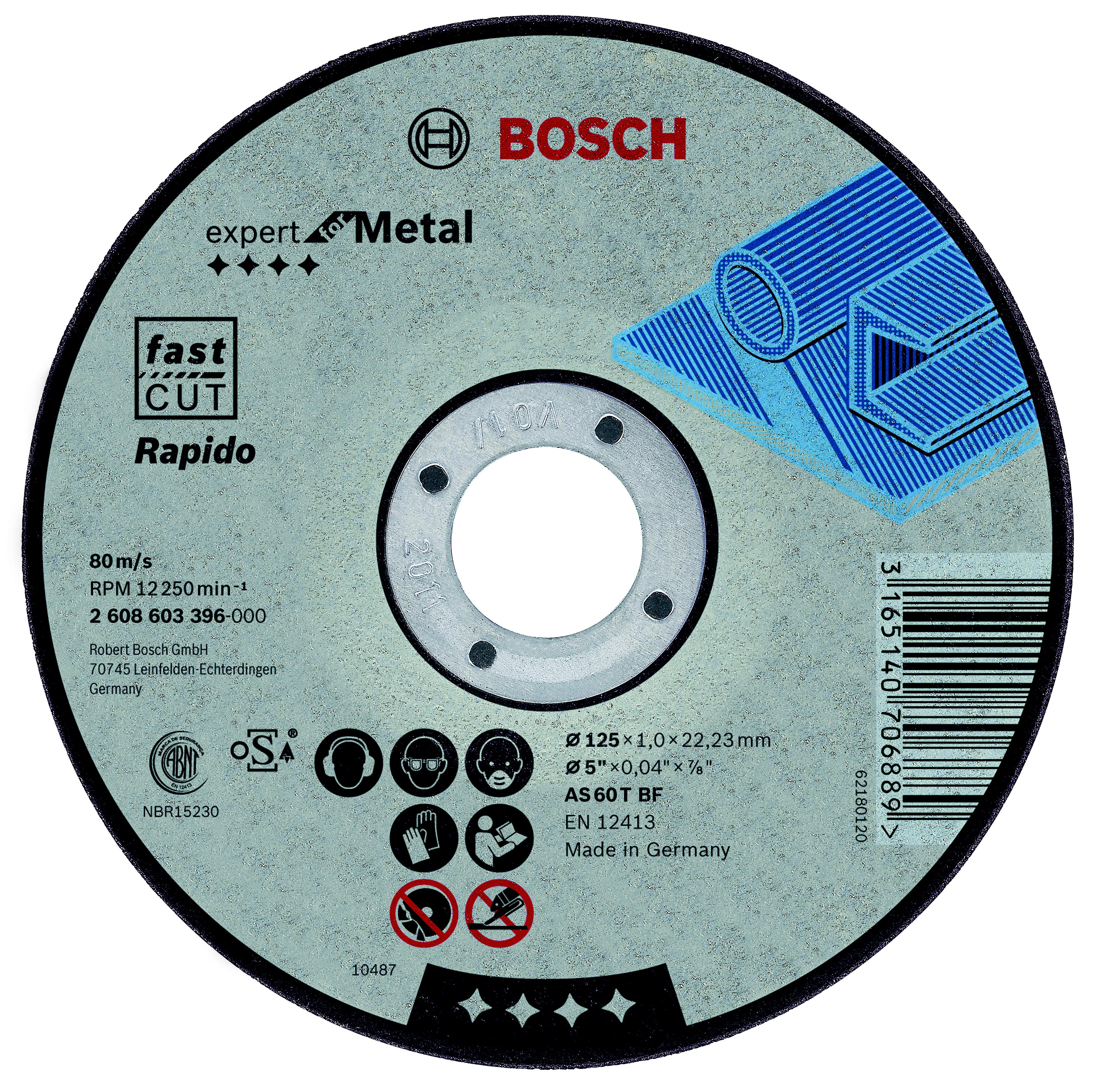 

Круг отрезной Bosch 180х1.6х22 expert for metal (2.608.603.399), 180х1.6х22 expert for metal (2.608.603.399)