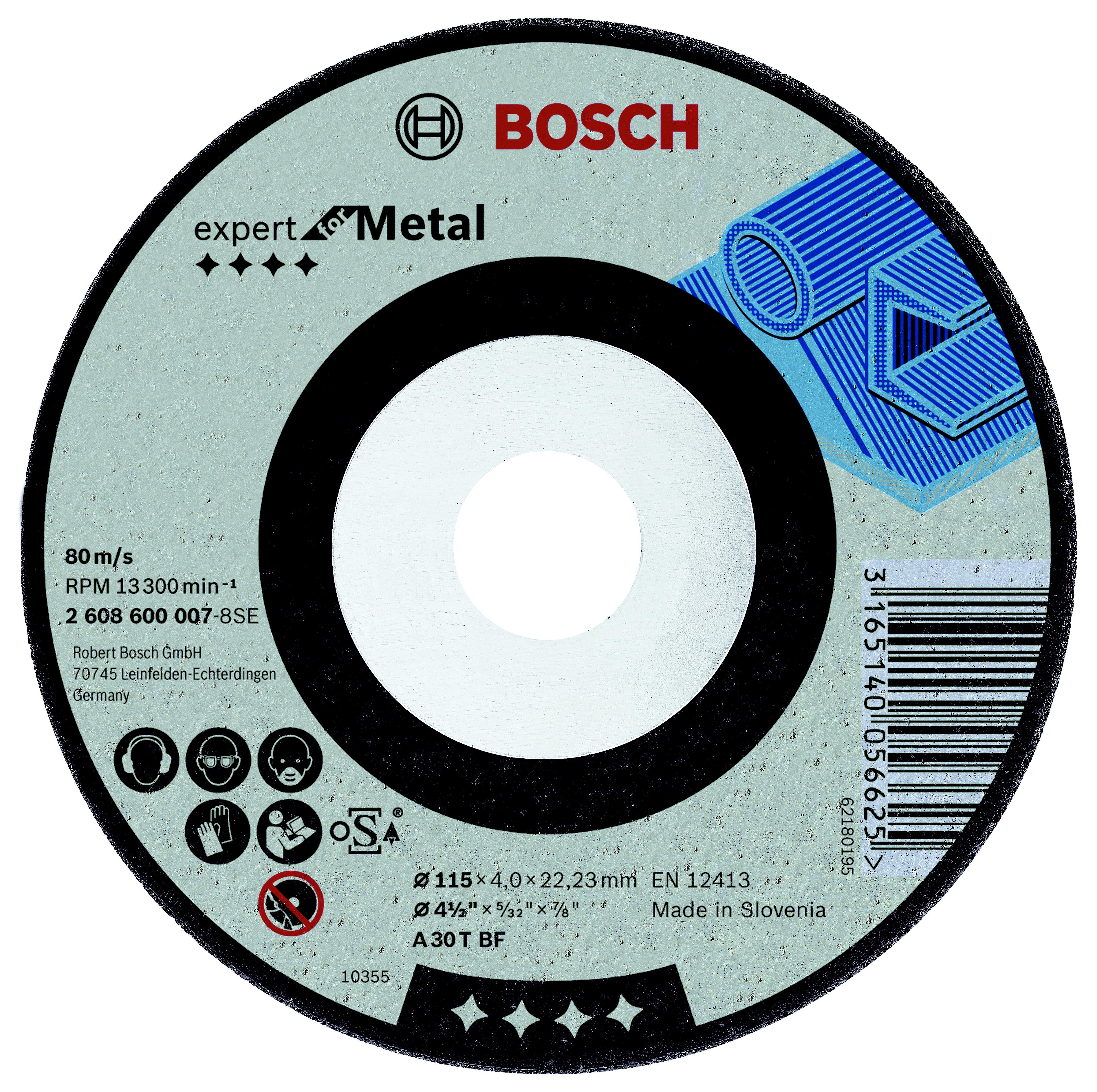 

Круг зачистной Bosch 230х8х22мм 14А