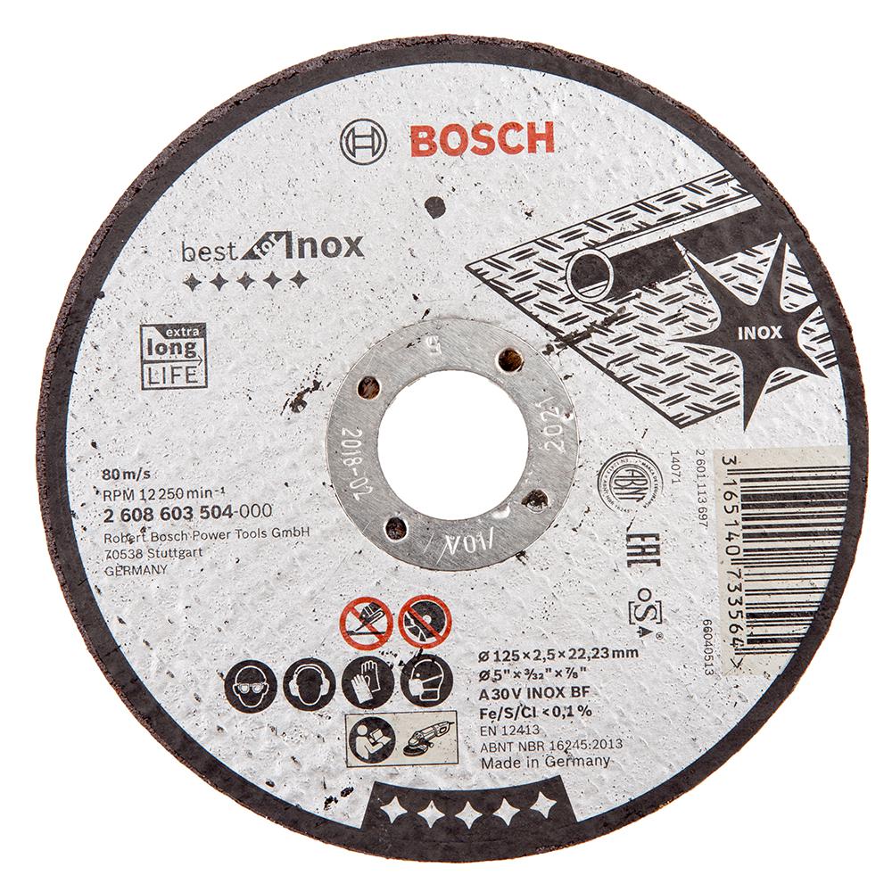 

Круг отрезной Bosch 125х2.5х22 best for inox (2.608.603.504), 125х2.5х22 best for inox (2.608.603.504)