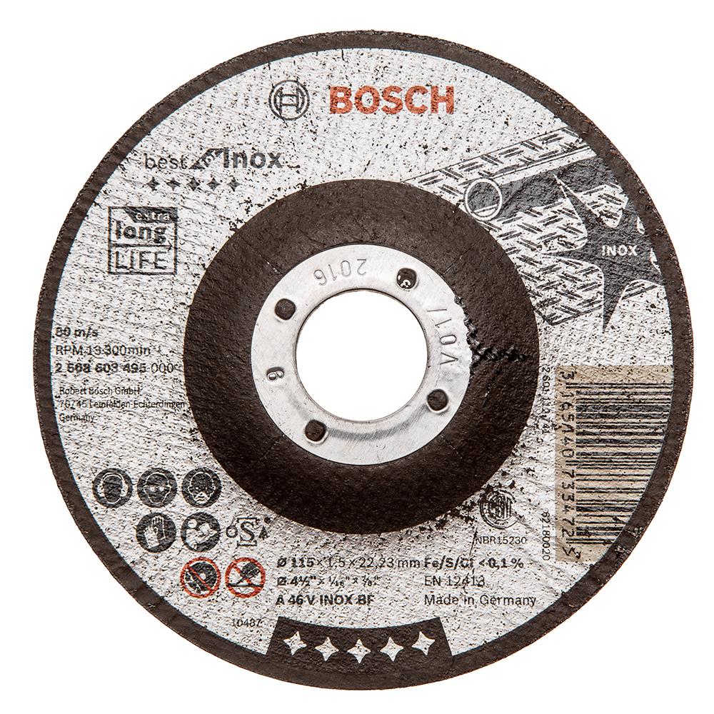 

Круг отрезной Bosch 115х1.5х22 best for inox (2.608.603.495), 115х1.5х22 best for inox (2.608.603.495)