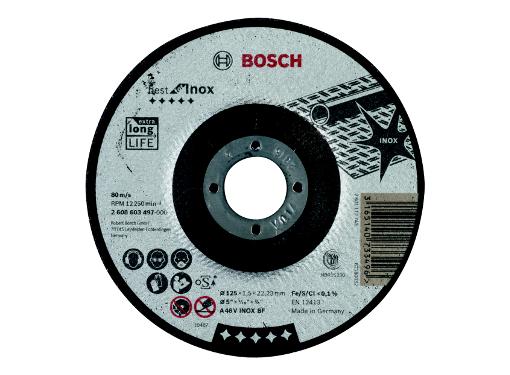 Изображение товара Круг отрезной BOSCH 115х2.5х22 Best for Inox(2608603503)