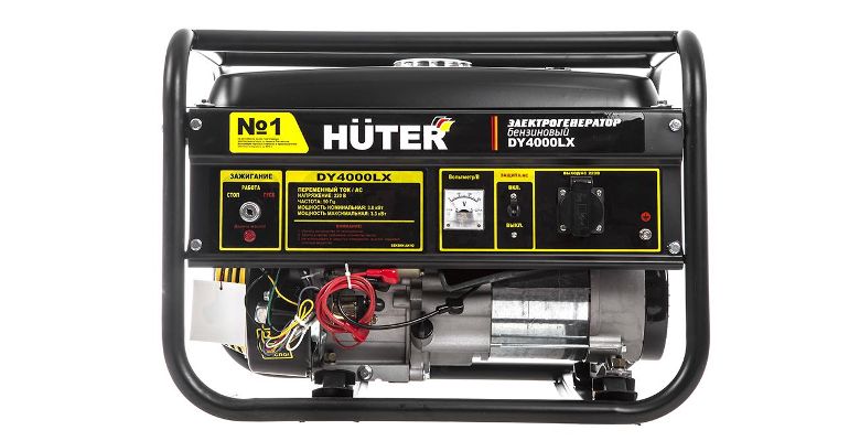 Бензиновый генератор HUTER DY4000LX