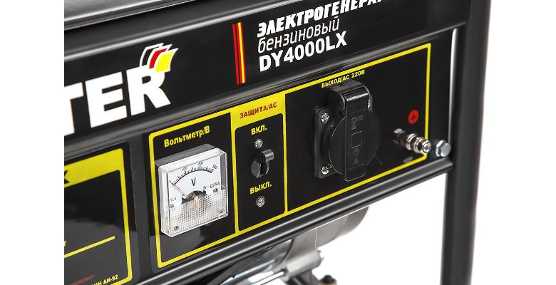 Бензиновый генератор HUTER DY4000LX