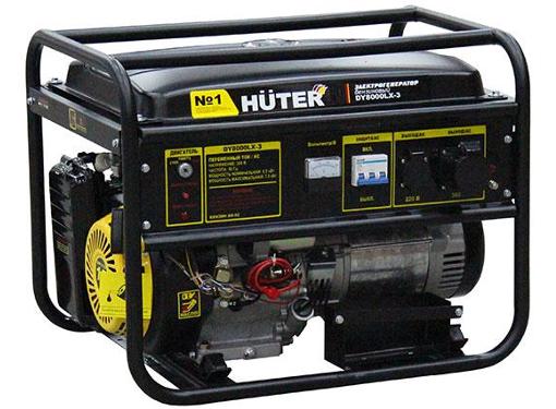 Бензиновый генератор HUTER DY8000LX-3