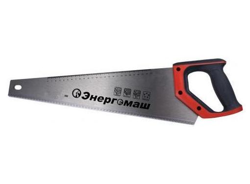 Изображение товара Ножовка по дереву ЭНЕРГОМАШ 10600-02-HS16 длина 400 мм