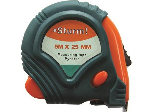 Изображение товара Рулетка STURM! 10м x 32мм с прорезиненым корпусом