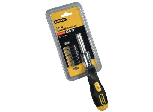 Изображение товара Отвертка реверсивная STANLEY 0-62-509 с набором из 7 насадок