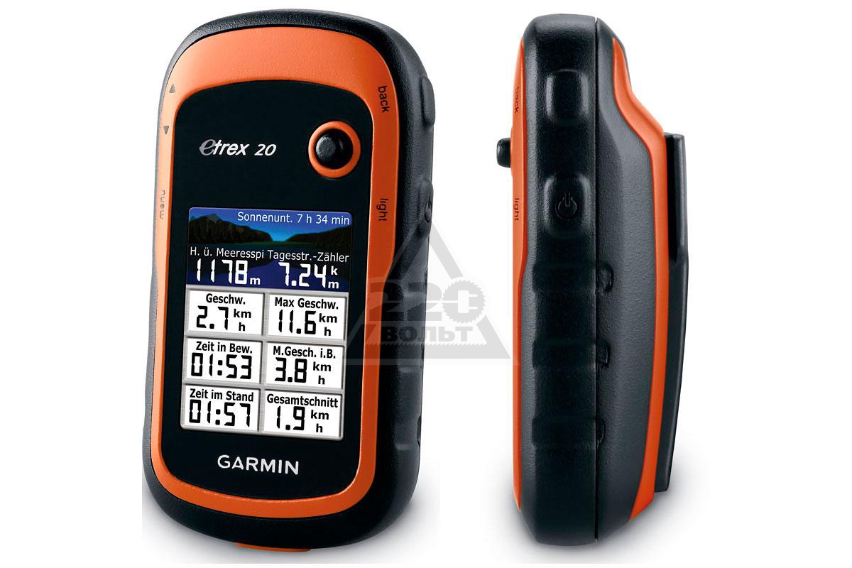 Инструкция к Навигатору Garmin Etrex 20
