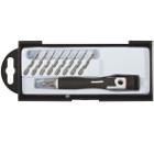 Отвертка с набором бит для точной работы FIT 56194