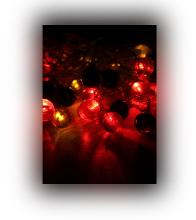 КОСМОС ''Шарики и шишки'' KOC GIR30LEDRUBBALL2 RGB