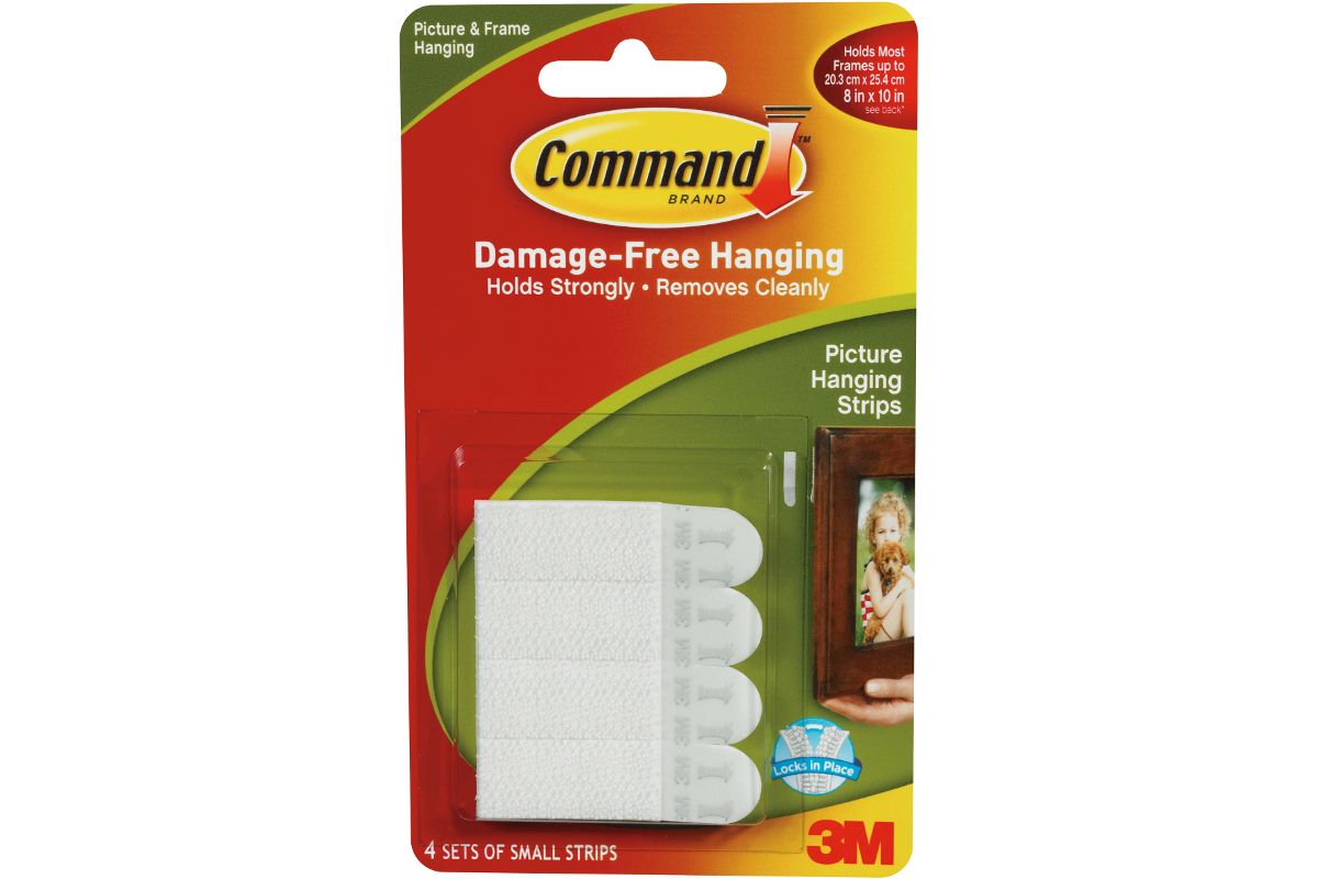 Клейкие застежки для картин command