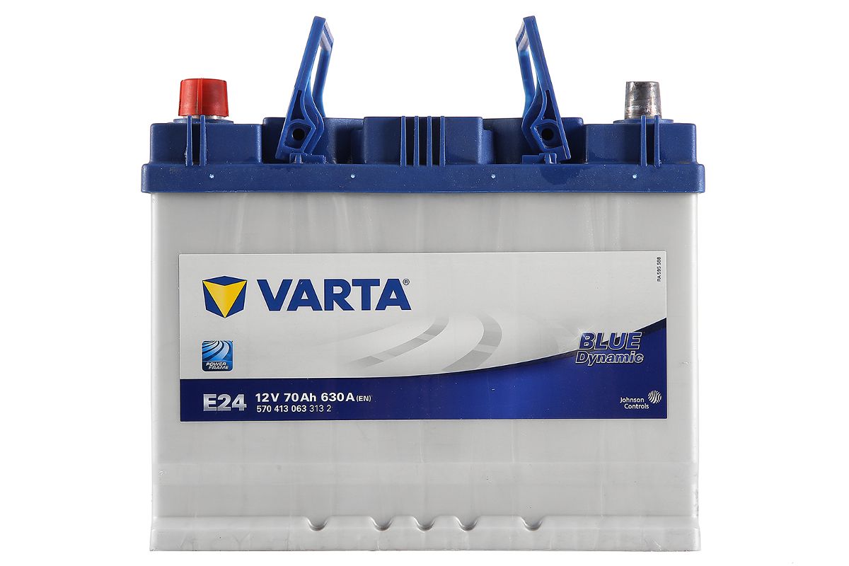 Варта характеристики. Varta Blue Dynamic 570 413 063. Автомобильный аккумулятор Varta Blue Dynamic e24 6ст-70.1 (570 413 063) яп.ст/бортик). Varta Blue Dynamic 70ah. Blue Dynamic 570 412 063.