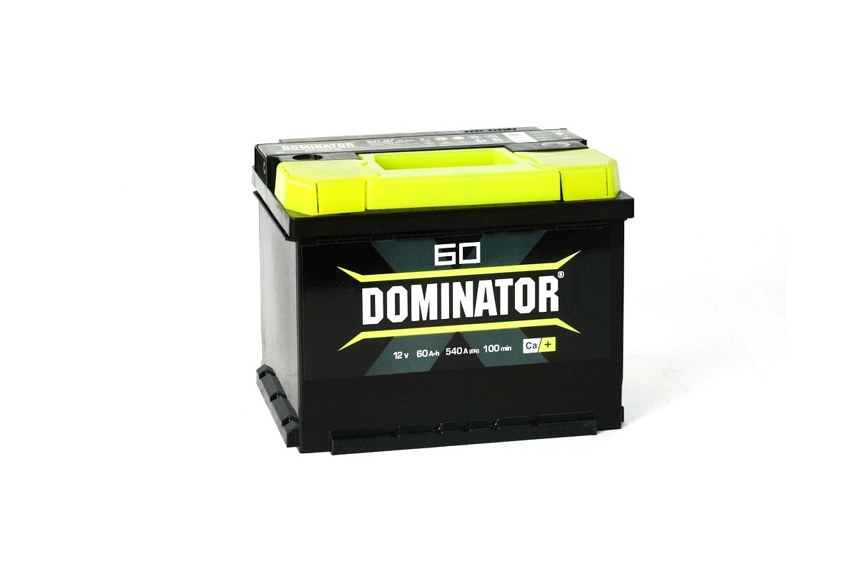 Аккумулятор DOMINATOR 60А/ч купить в Уфе по доступной цене: характеристики  и фото