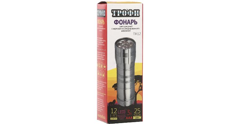 Фонарь ТРОФИ TM12