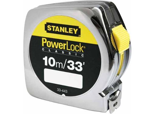 Изображение товара Рулетка STANLEY POWERLOCK 10м 25мм сталь с покрытием Mylar и классом точности 2