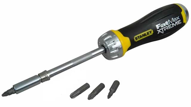 

Отвертка реверсивная Stanley ''fatmax xtreme multibit'' 0-69-214