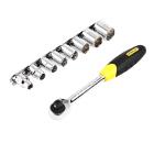 Набор торцевых головок с трещоткой, 9 предметов STANLEY ''MicroTough'' 0-94-611