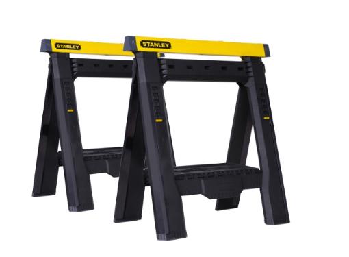  STANLEY ''2-Way Adjustable Sawhorse Twin Pack'' STST1-70559