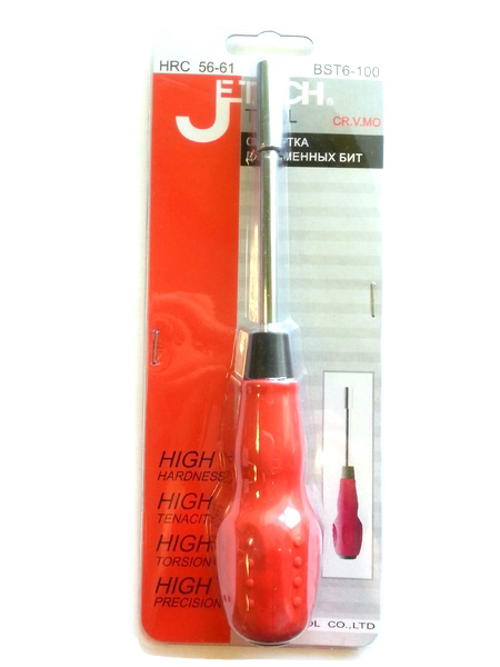 

Отвертка с битами Jetech Bst6-100 pvc