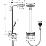   HANSGROHE Raindance Select E 300 2jet Showerpipe 27127000