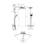   HANSGROHE Raindance Select S 240 2jet Showerpipe 27129000