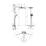   HANSGROHE Raindance Select S 300 2jet Showerpipe 27133400