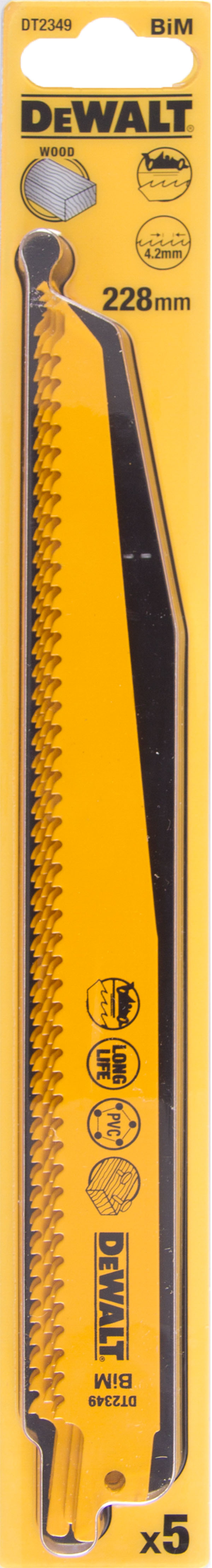 

Полотно для сабельной пилы Dewalt Dt2349-qz, Dt2349-qz