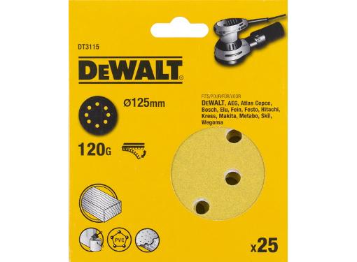  .  DEWALT 125 P120 8.