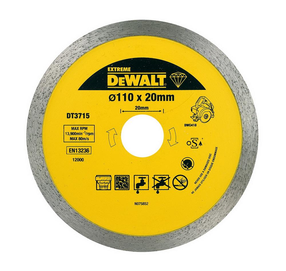 

Круг алмазный Dewalt (dt3715qz) Ф110х20мм по керамике, (dt3715qz) Ф110х20мм по керамике