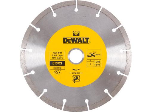 Изображение товара Круг алмазный DEWALT (DT3721QZ) Ф180х22мм универсальный