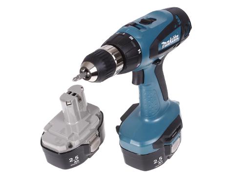 Изображение товара Аккумуляторная дрель-шуруповерт MAKITA 6347DWDE