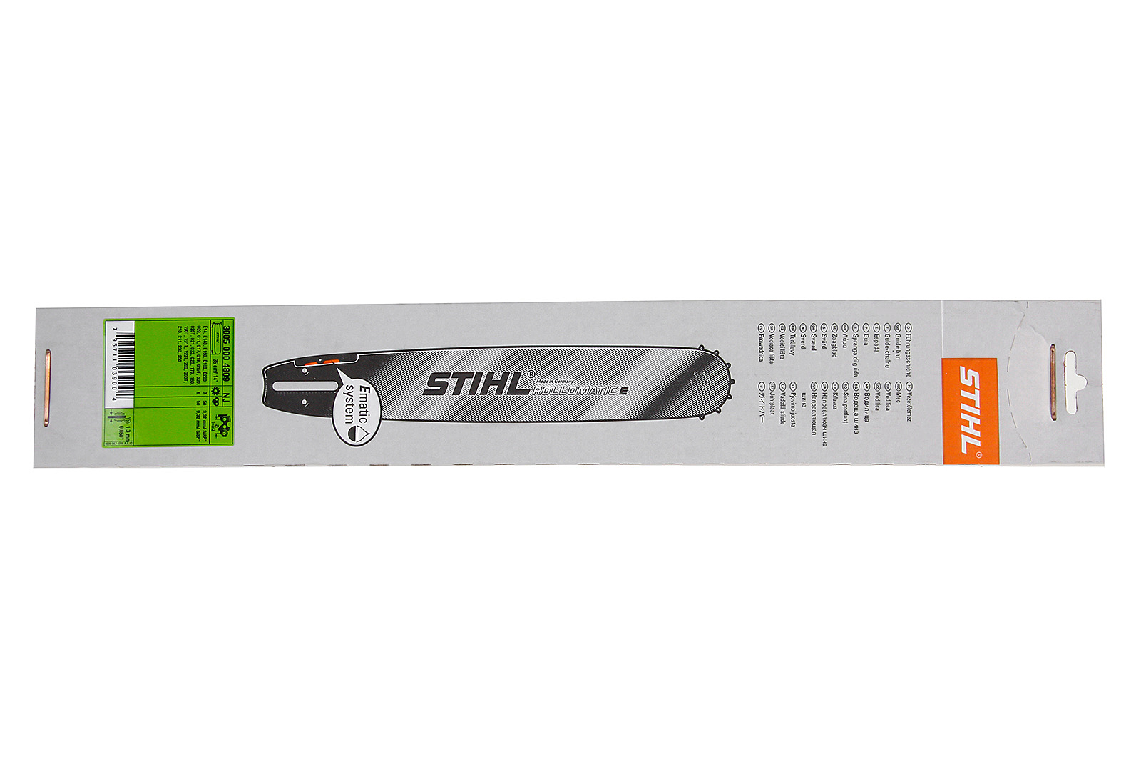Шина цепной пилы Stihl 14'' (350мм), для цепи 3/8''-1.3мм-50