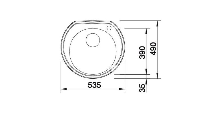 ����� �������� �� ����������� ����� BLANCO RONDOVAL 51331