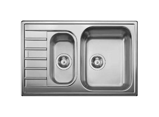 Изображение товара Мойка кухонная из нержавеющей стали BLANCO LIVIT 6 S Compact 515794 780х500 мм