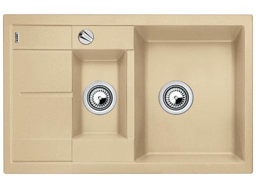 Изображение товара Мойка кухонная BLANCO METRA 6 S COMPACT шампань из искусственного камня