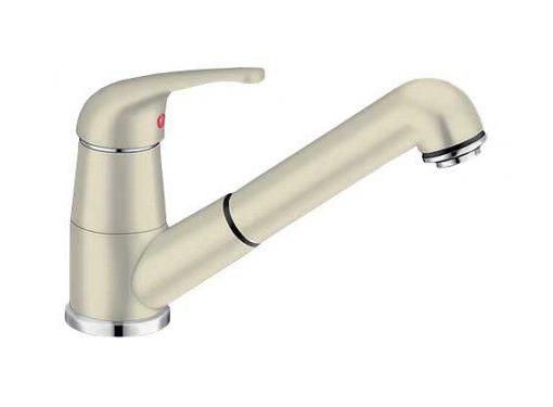 Изображение товара Смеситель для кухни BLANCO DARAS-S 517736 с выдвижным изливом бежевый
