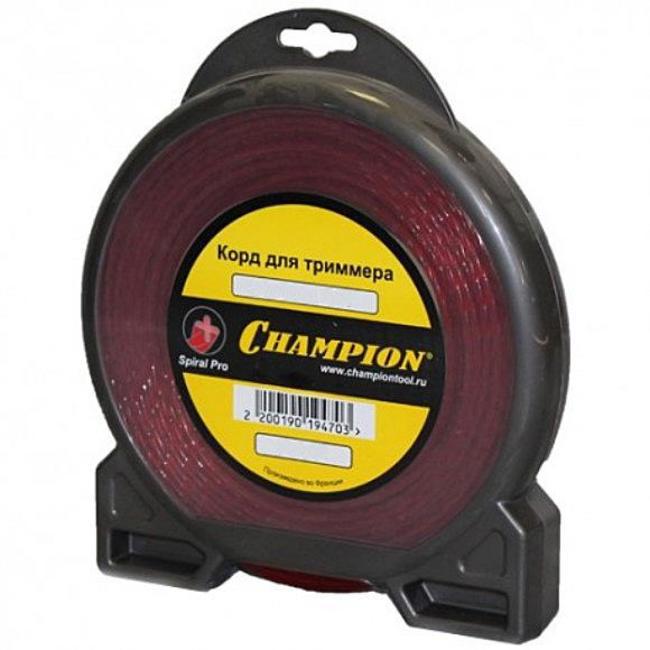 

Леска для триммеров Champion Spiral pro c5050, Spiral pro c5050