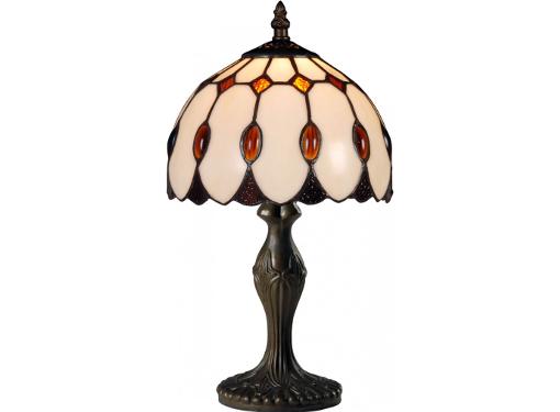 Изображение товара Настольная лампа ARTE LAMP A3163LT-1BG в стиле тиффани медь стекло