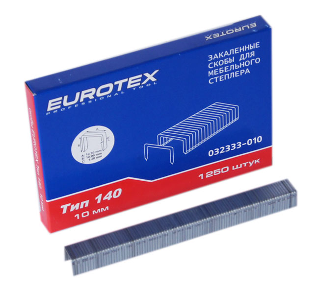 

Скобы для степлера Eurotex 032333-010