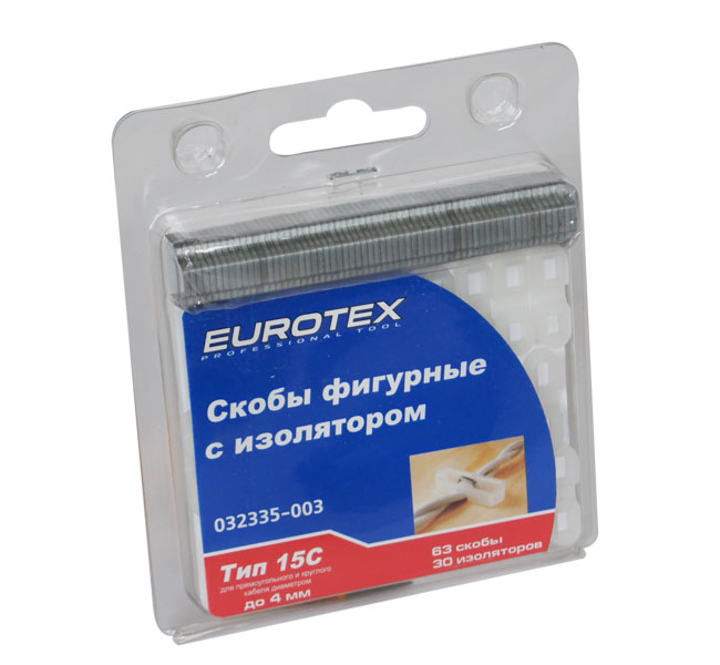 

Скобы для степлера Eurotex 032335-003