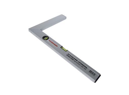 Изображение товара Угольник-уровень SANTOOL 050403-300-500 алюминиевый 300х500мм