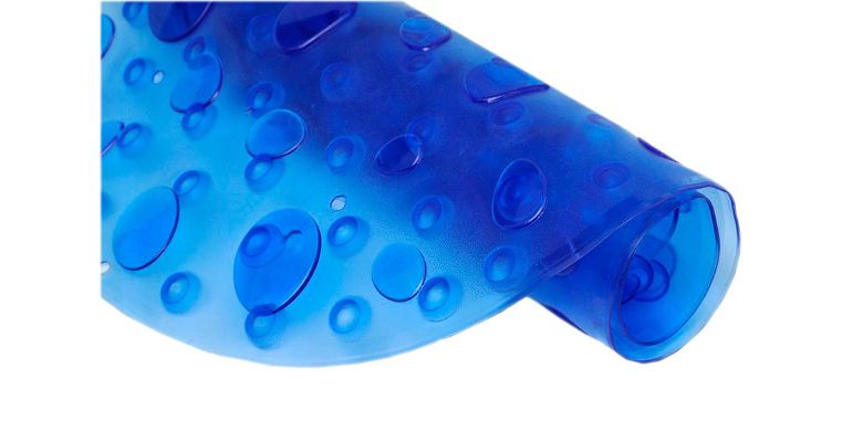 Коврик для ванной VERRAN Safety blue 900-03 700х400мм ПВХ