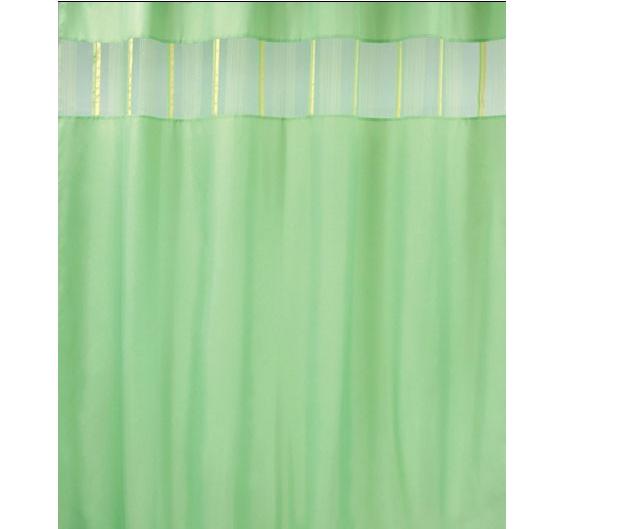 

Штора для ванной комнаты Wess Salsa green t584-5