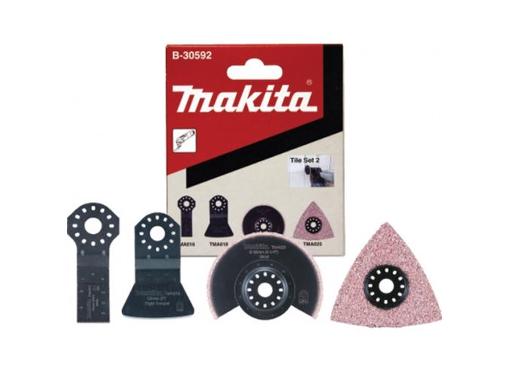 Изображение товара Набор насадок для МФИ MAKITA по плитке 4 предмета высокая совместимость